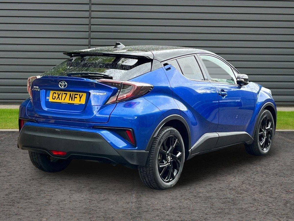 Toyota C-Hr 1.8 Vvt-h Dynamic Suv Hybrid Cvt Blue #3