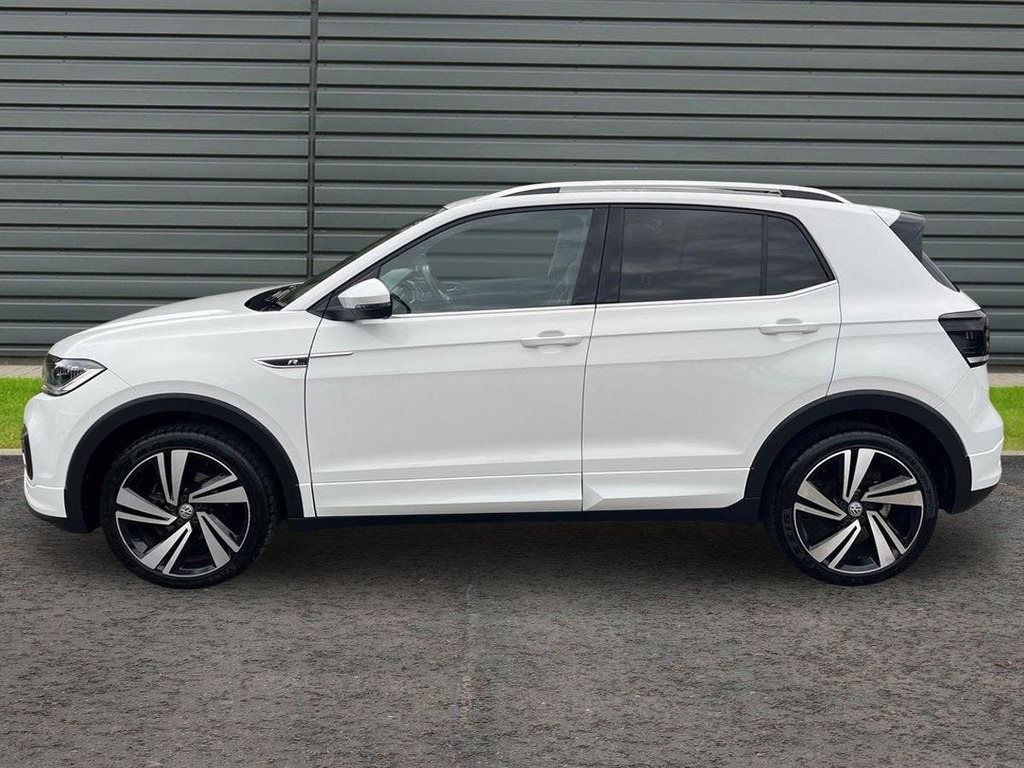 Volkswagen T-Cross 1.0 Tsi R Line Suv Dsg White #5