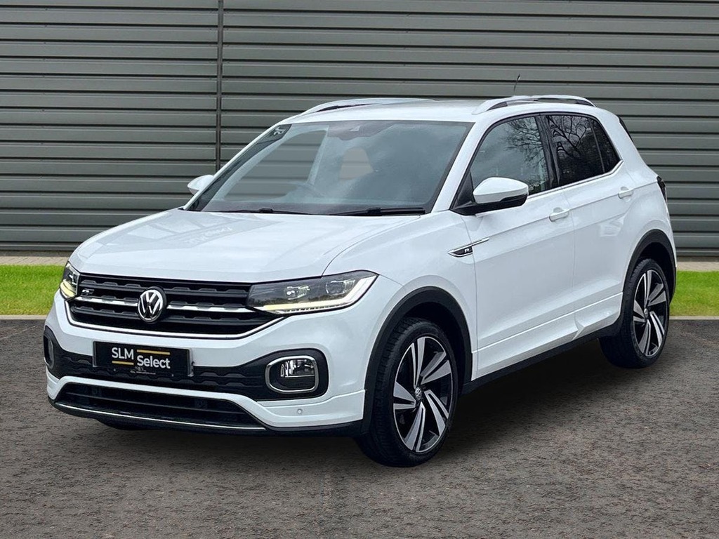 Volkswagen T-Cross 1.0 Tsi R Line Suv Dsg White #3