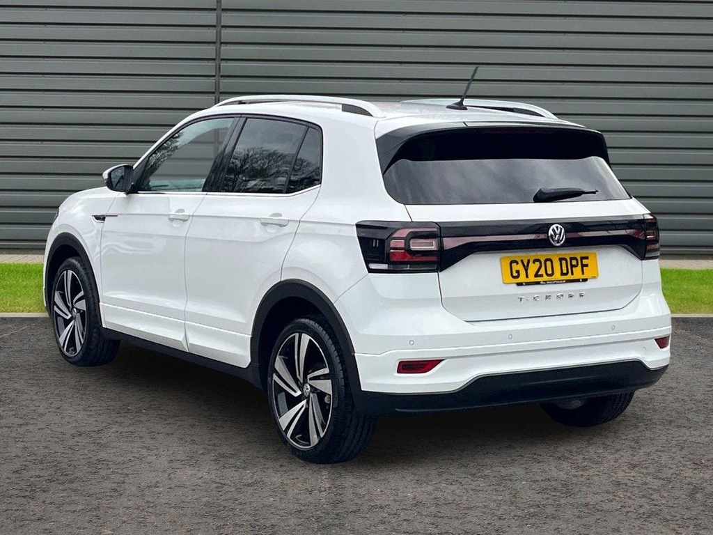 Volkswagen T-Cross 1.0 Tsi R Line Suv Dsg White #6