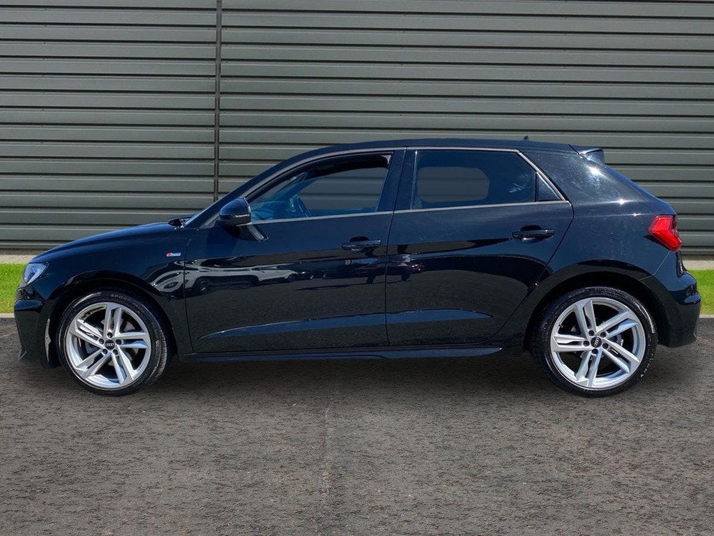 Audi A1 1.0 Tfsi 30 S Line Sportback S Tronic LT21OFR Black #6
