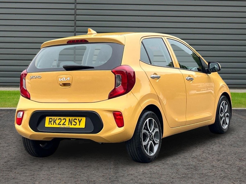 Kia Picanto 1.0 Dpi 3 Hatchback RK22NSY Yellow #3