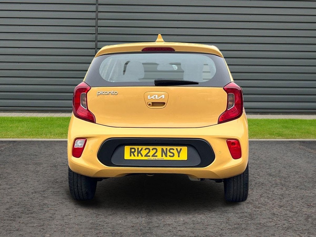 Kia Picanto 1.0 Dpi 3 Hatchback RK22NSY Yellow #4