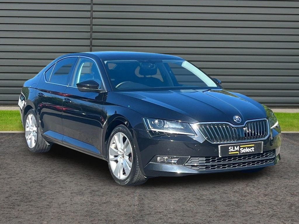 Skoda Superb 2.0 Tdi Se L Executive Hatchback Black
