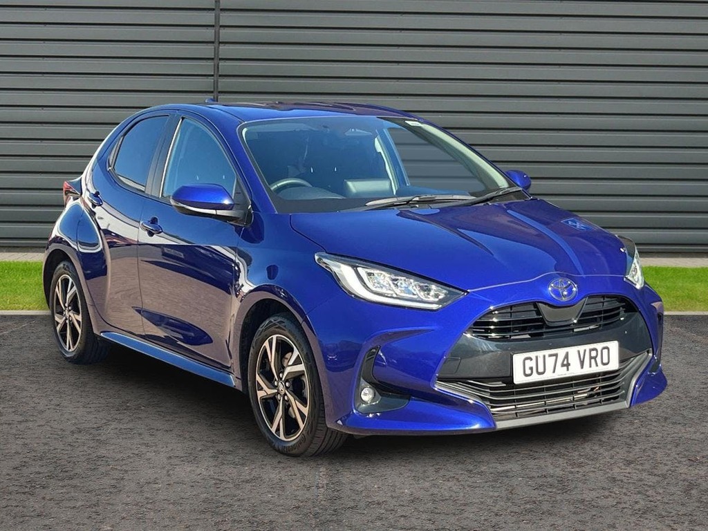 Toyota Yaris 1.5 Vvt-h Design Hatchback Hybrid E Cvt Blue