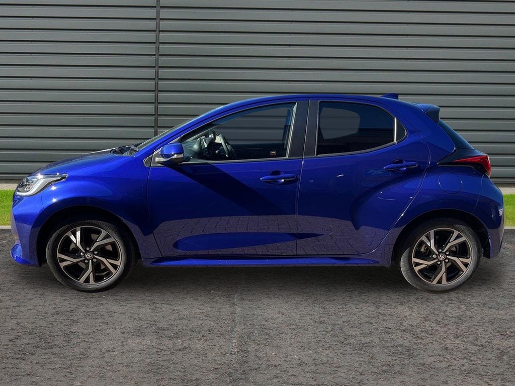 Toyota Yaris 1.5 Vvt-h Design Hatchback Hybrid E Cvt GU74VRO Blue #6