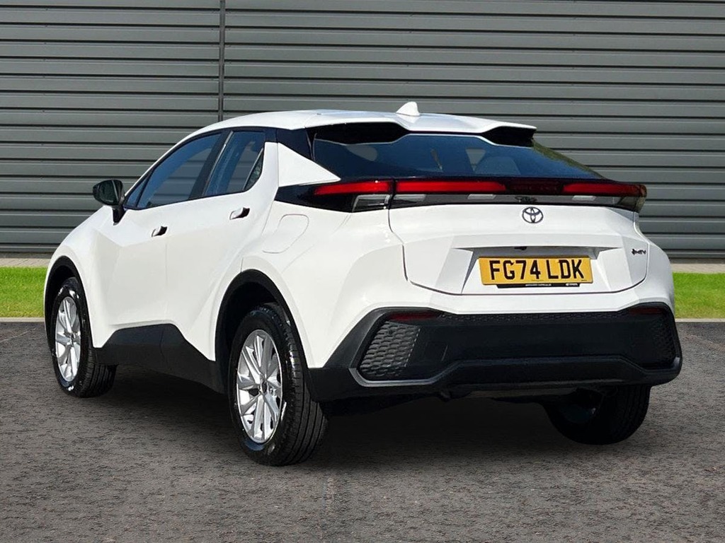 Toyota C-Hr 1.8 Vvt-h Icon Suv Hybrid Cvt White #5