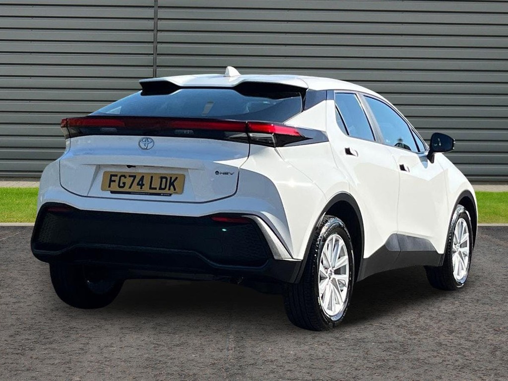 Toyota C-Hr 1.8 Vvt-h Icon Suv Hybrid Cvt White #3