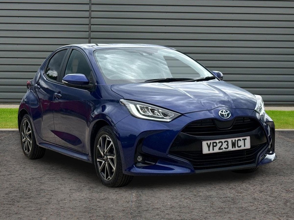 Toyota Yaris 1.5 Vvt-h Design Hatchback Hybrid E Cvt Blue
