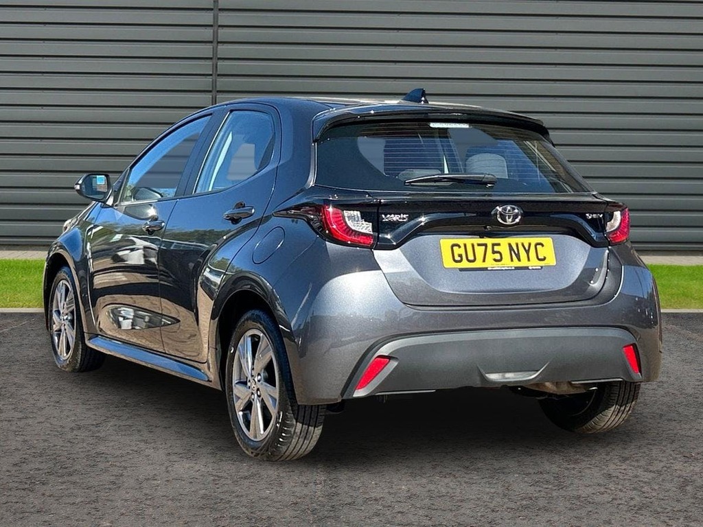 Toyota Yaris 1.5 Vvt-h Icon Hatchback Hybrid E Cvt Grey #5