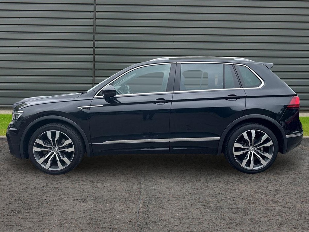 Volkswagen Tiguan 2.0 Tsi Bluemotion Tech R Line Suv Dsg AO17BFJ Black #6