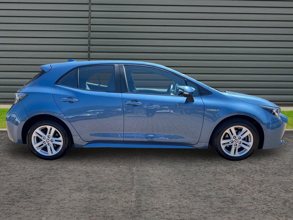 Toyota Corolla 1.8 Vvt-h Icon Hatchback Hybrid Cvt Blue #2