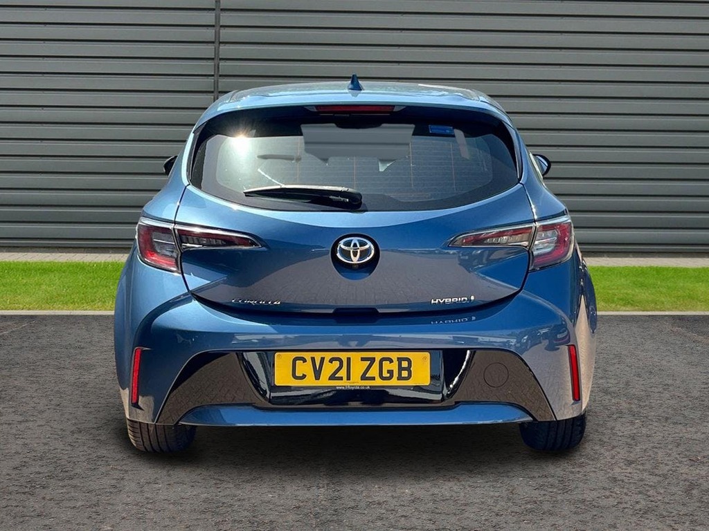 Toyota Corolla 1.8 Vvt-h Icon Hatchback Hybrid Cvt Blue #4