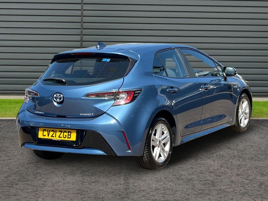 Toyota Corolla 1.8 Vvt-h Icon Hatchback Hybrid Cvt Blue #3