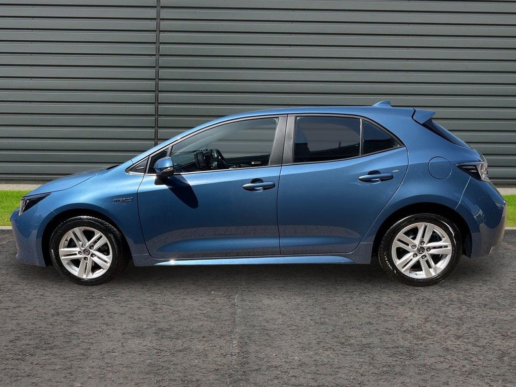 Toyota Corolla 1.8 Vvt-h Icon Hatchback Hybrid Cvt Blue #6