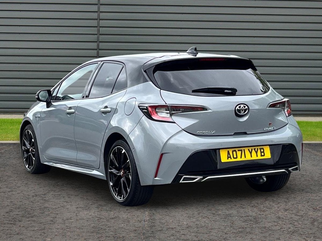 Toyota Corolla 1.8 Vvt-h Gr Sport Hatchback Hybrid Cv Black #5