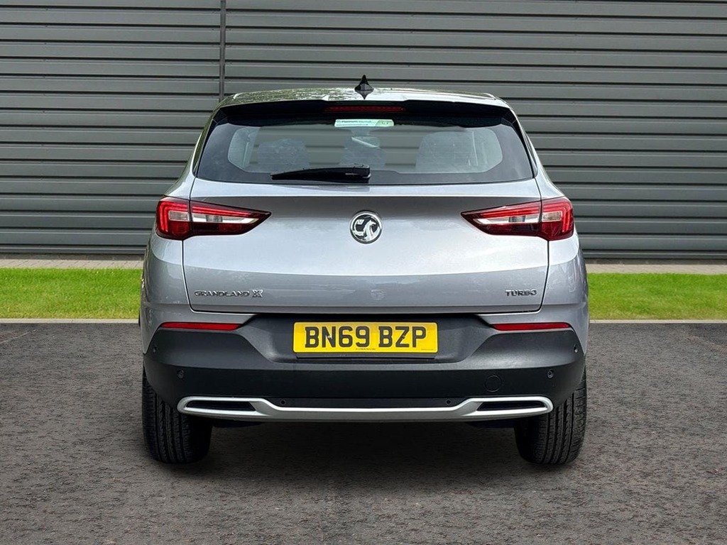 Vauxhall Grandland X 1.2 Turbo Sport Nav Suv BN69BZP Grey #4