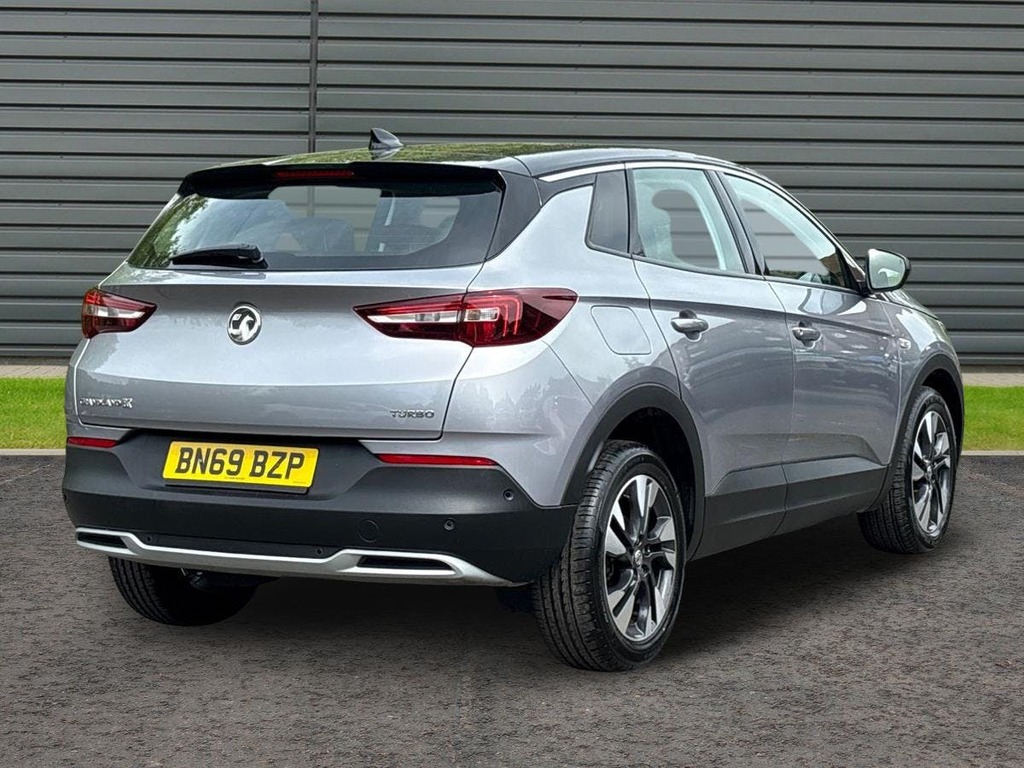 Vauxhall Grandland X 1.2 Turbo Sport Nav Suv BN69BZP Grey #3