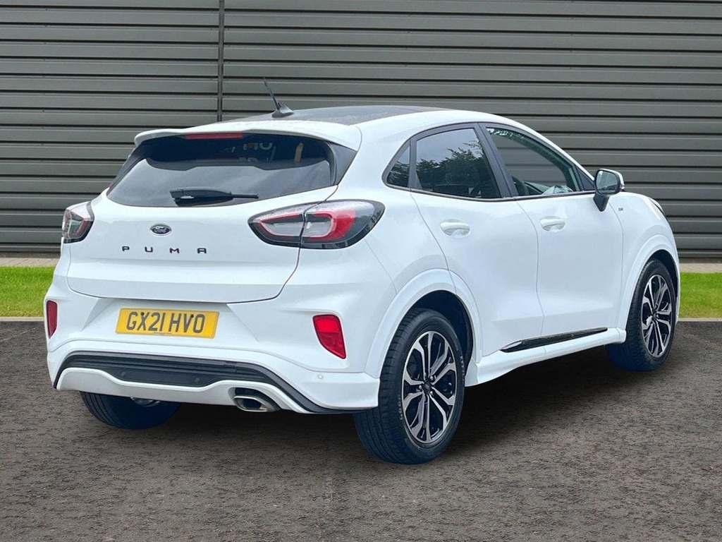 Ford Puma 1.0T Ecoboost St Line Suv GX21HVO White #3