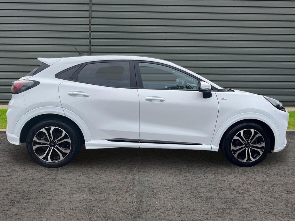 Ford Puma 1.0T Ecoboost St Line Suv GX21HVO White #2