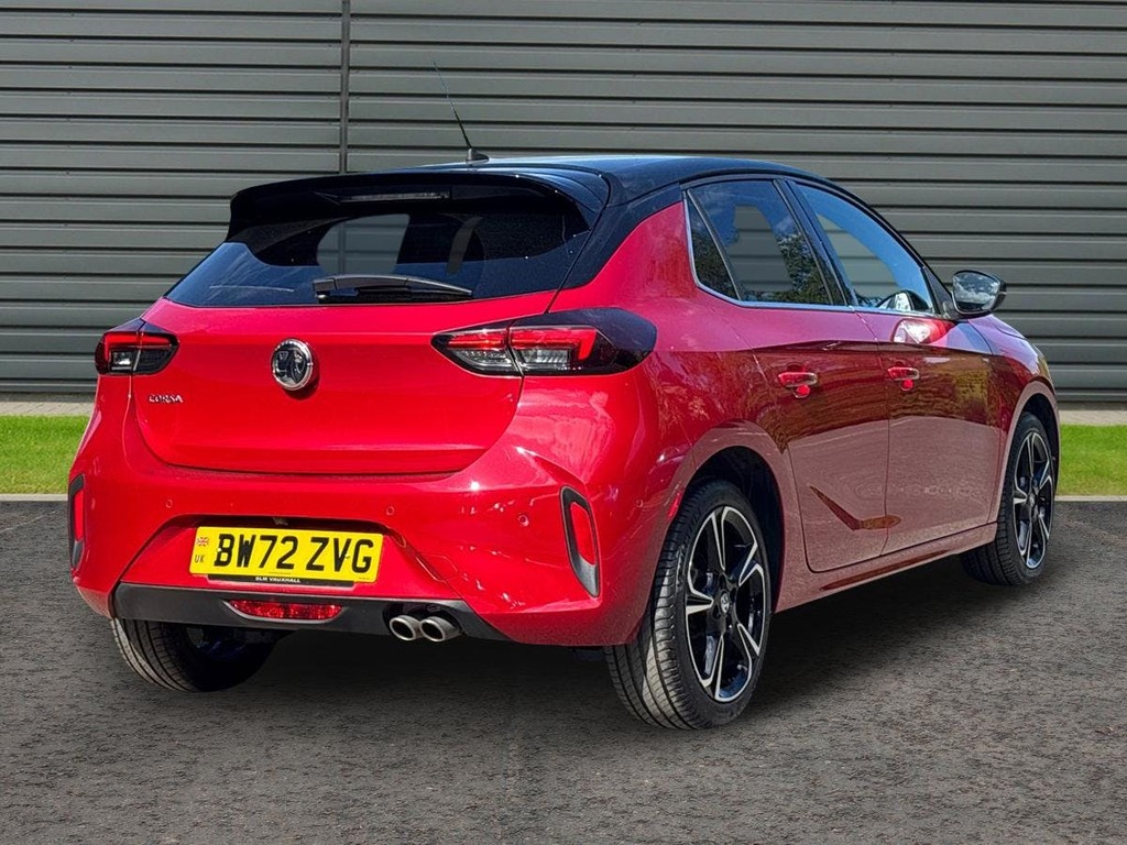 Vauxhall Corsa 1.2 Turbo Ultimate Hatchback BW72ZVG Red #3