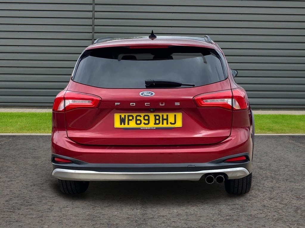 Ford Focus 1.5T Ecoboost Active X Estate WP69BHJ Red #4