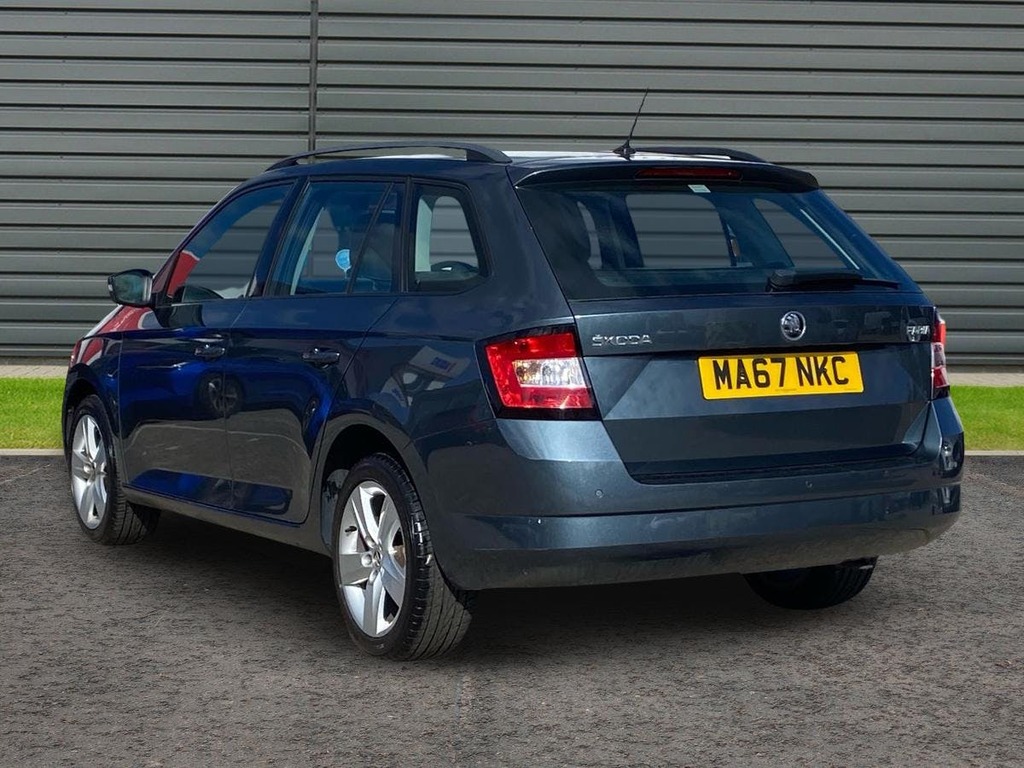 Skoda Fabia 1.0 Tsi Se L Estate Dsg MA67NKC Grey #5
