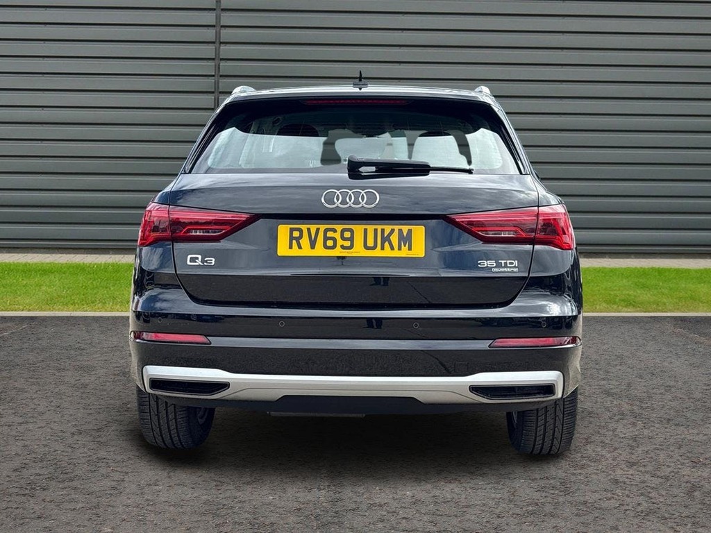 Audi Q3 2.0 Tdi 35 Sport Suv Quattro RV69UKM Black #4