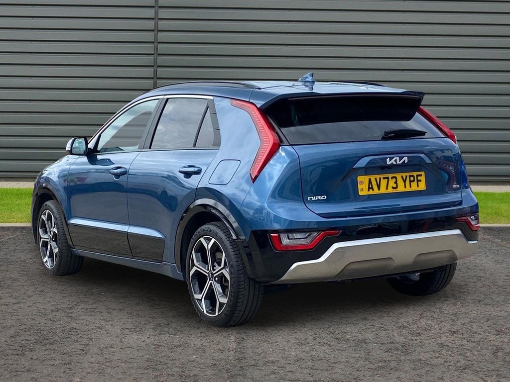 Kia Niro 1.6H Gdi 3 Suv Hybrid Dct AV73YPF Blue #5