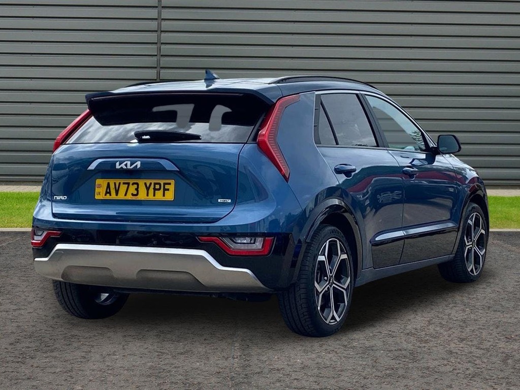 Kia Niro 1.6H Gdi 3 Suv Hybrid Dct AV73YPF Blue #3