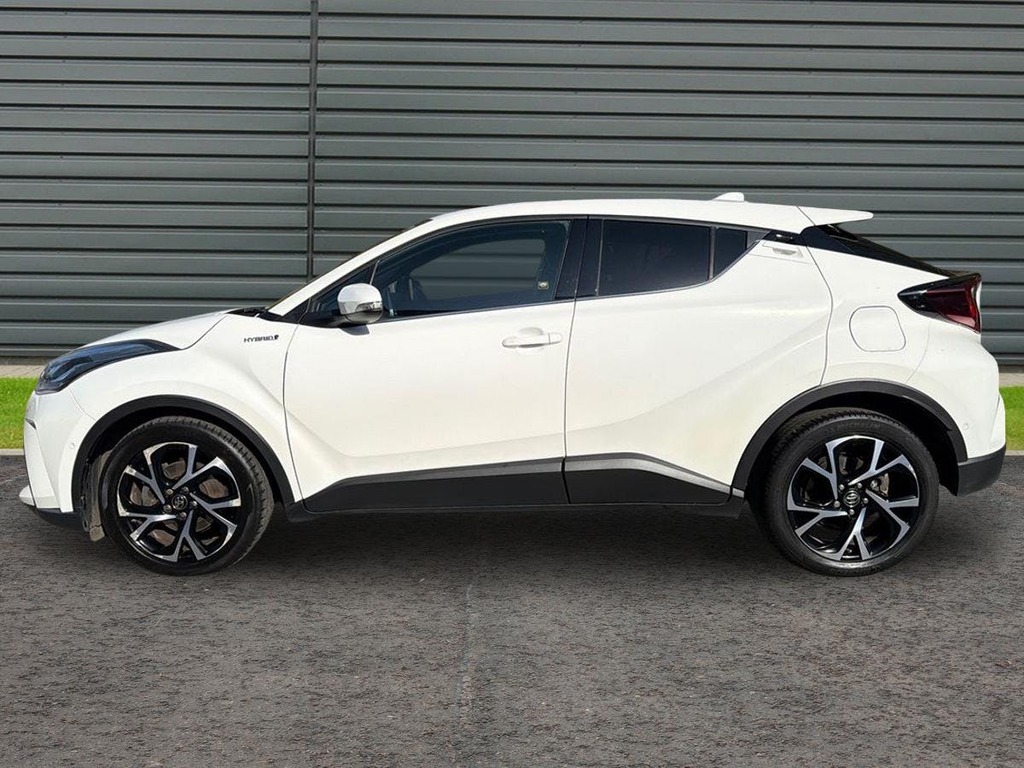 Toyota C-Hr 1.8 Vvt-h Design Suv Hybrid Cvt White #6