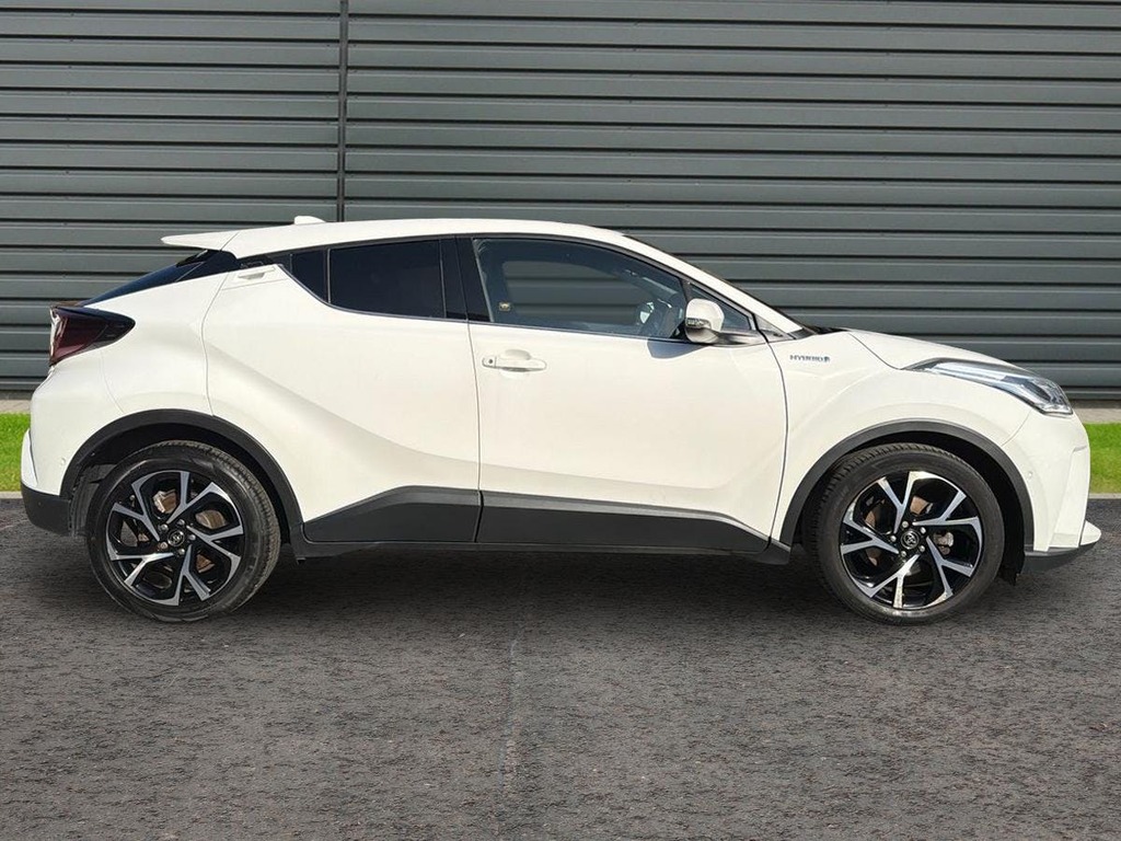 Toyota C-Hr 1.8 Vvt-h Design Suv Hybrid Cvt White #2