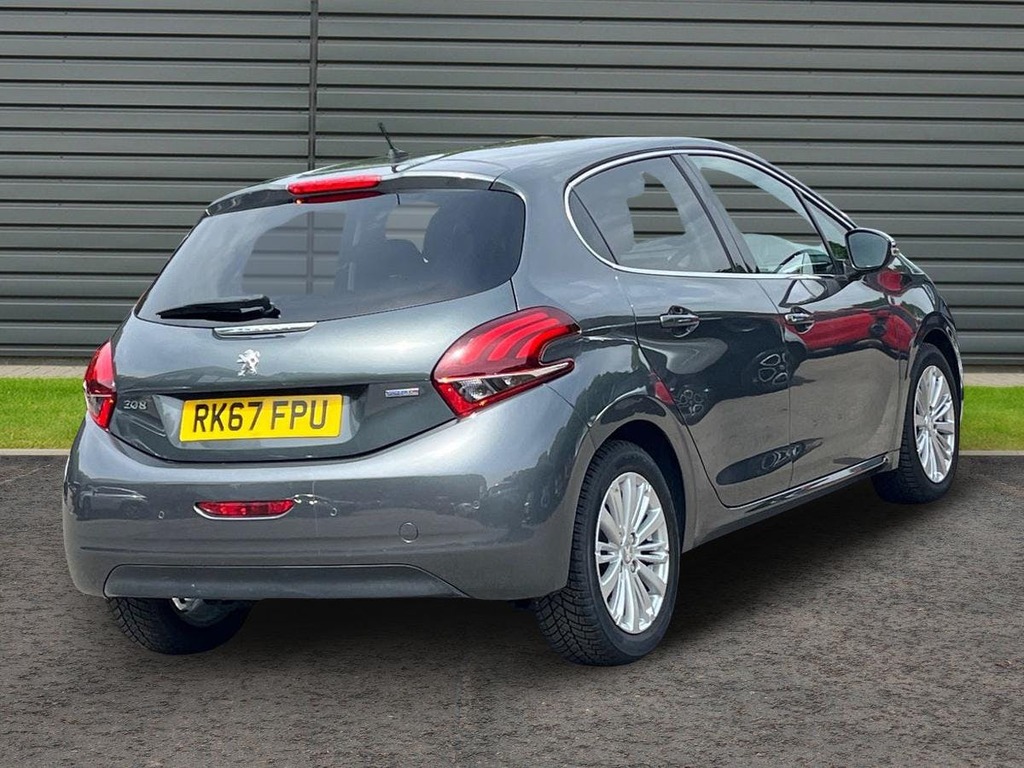 Peugeot 208 1.2 Puretech Allure Hatchback RK67FPU Grey #3