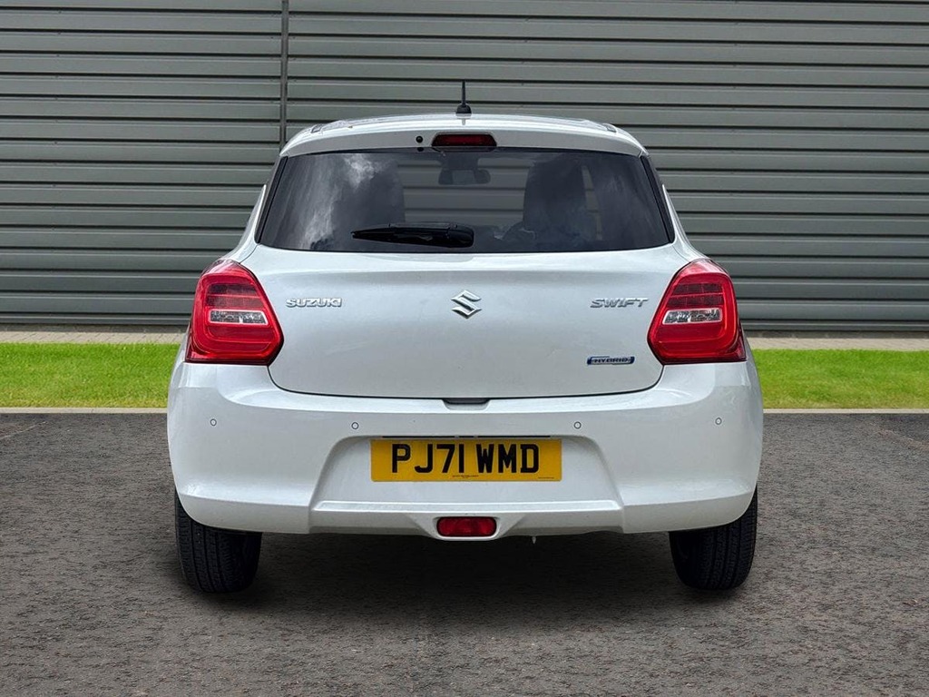 Suzuki Swift 1.2 Dualjet Mhev Sz5 Hatchback Hybrid M White #4