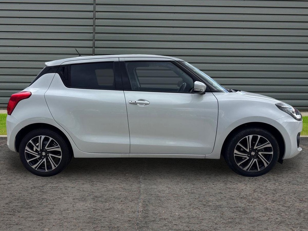 Suzuki Swift 1.2 Dualjet Mhev Sz5 Hatchback Hybrid M White #2