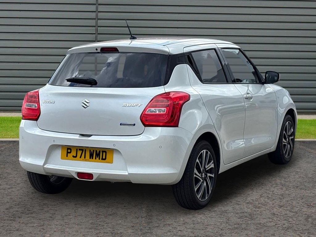 Suzuki Swift 1.2 Dualjet Mhev Sz5 Hatchback Hybrid M White #3
