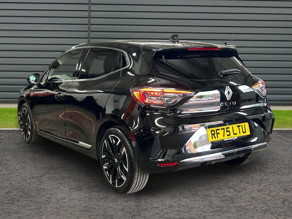 Renault Clio 1.6 E Tech Techno Hatchback Hybrid Black #5