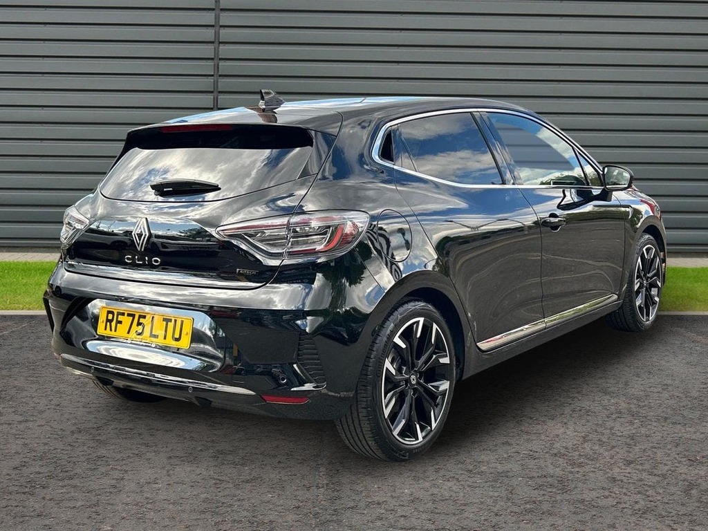 Renault Clio 1.6 E Tech Techno Hatchback Hybrid Black #3