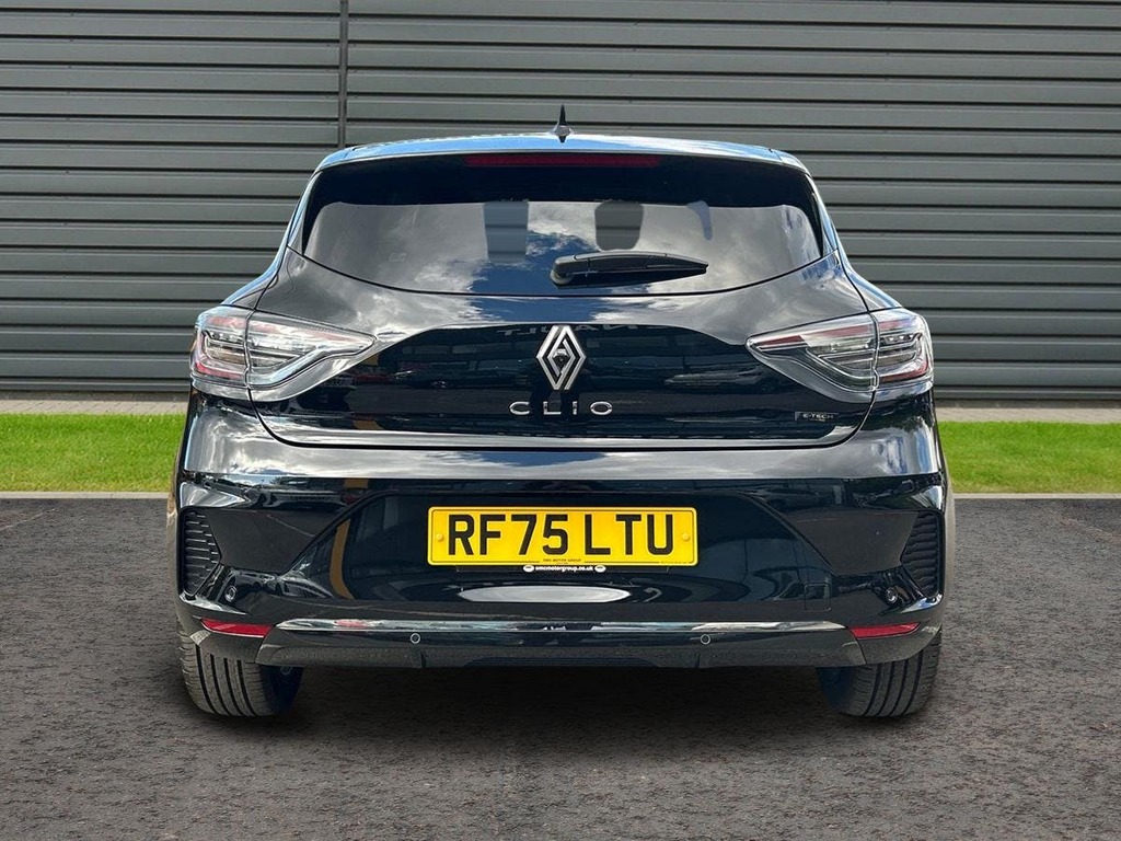 Renault Clio 1.6 E Tech Techno Hatchback Hybrid Black #4