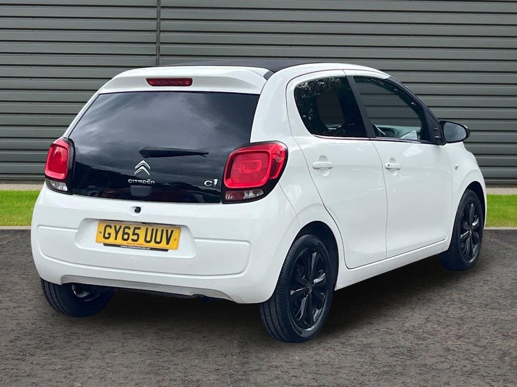 Citroen C1 1.2 Puretech Flair Airscape GY65UUV White #4