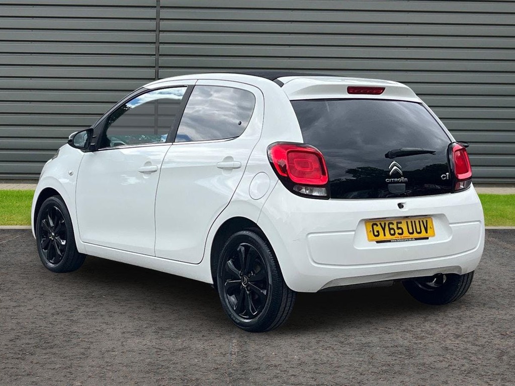 Citroen C1 1.2 Puretech Flair Airscape GY65UUV White #6