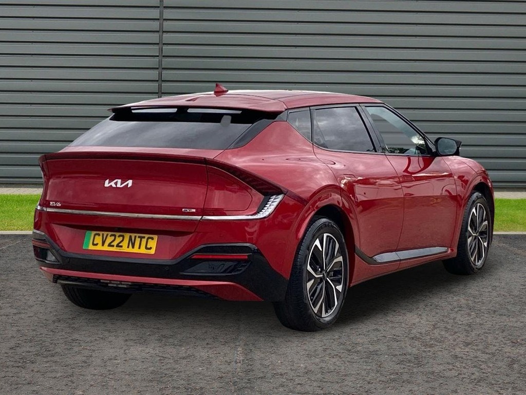 Kia EV6 77.4Kwh Gt Line Hatchback Awd CV22NTC Red #3