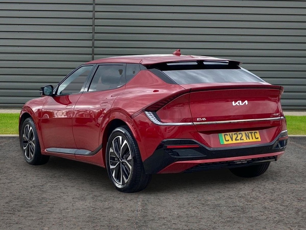 Kia EV6 77.4Kwh Gt Line Hatchback Awd CV22NTC Red #5