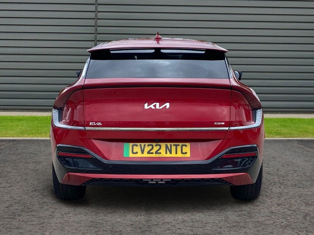 Kia EV6 77.4Kwh Gt Line Hatchback Awd CV22NTC Red #4