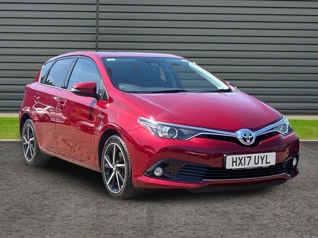 Toyota Auris 1.8 Vvt-h Design Hatchback Hybrid Cvt Red