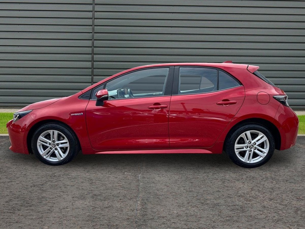 Toyota Corolla 1.8 Vvt-h Icon Tech Hatchback Hybrid C Red #6