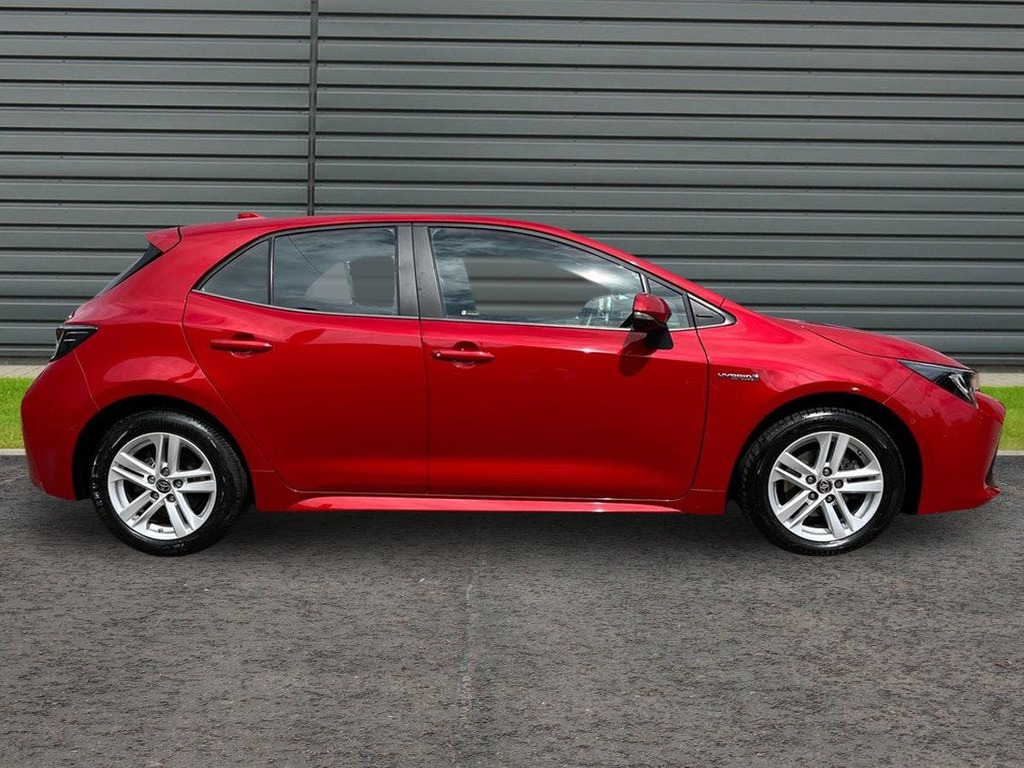 Toyota Corolla 1.8 Vvt-h Icon Tech Hatchback Hybrid C Red #2
