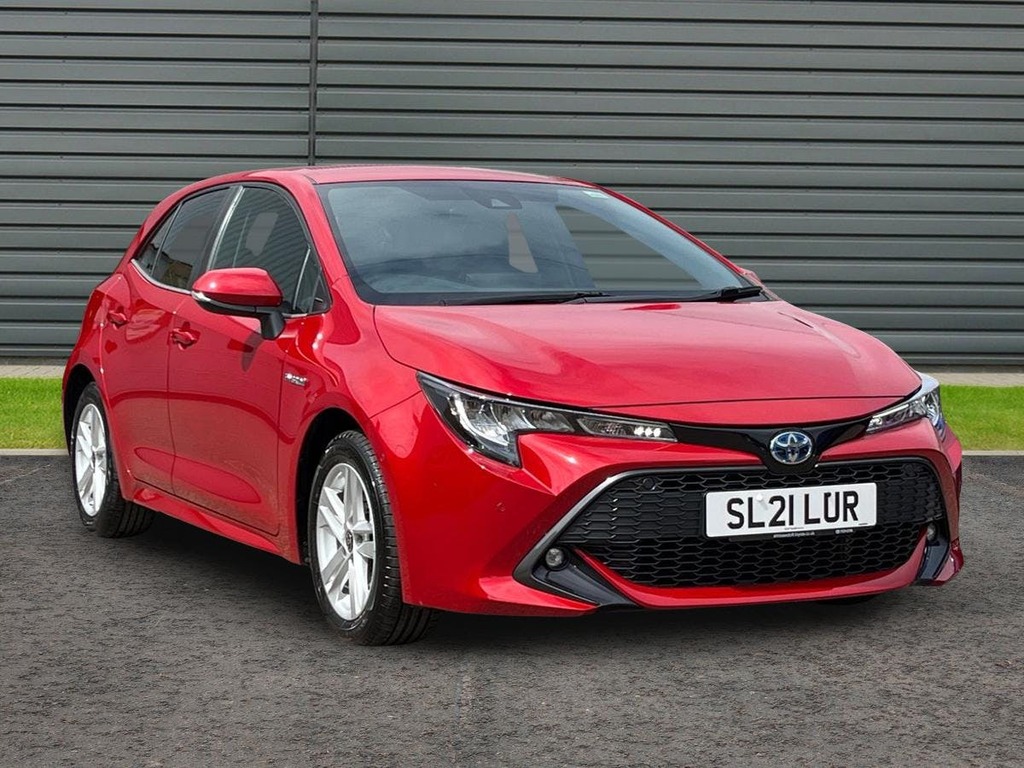 Toyota Corolla 1.8 Vvt-h Icon Tech Hatchback Hybrid C Red