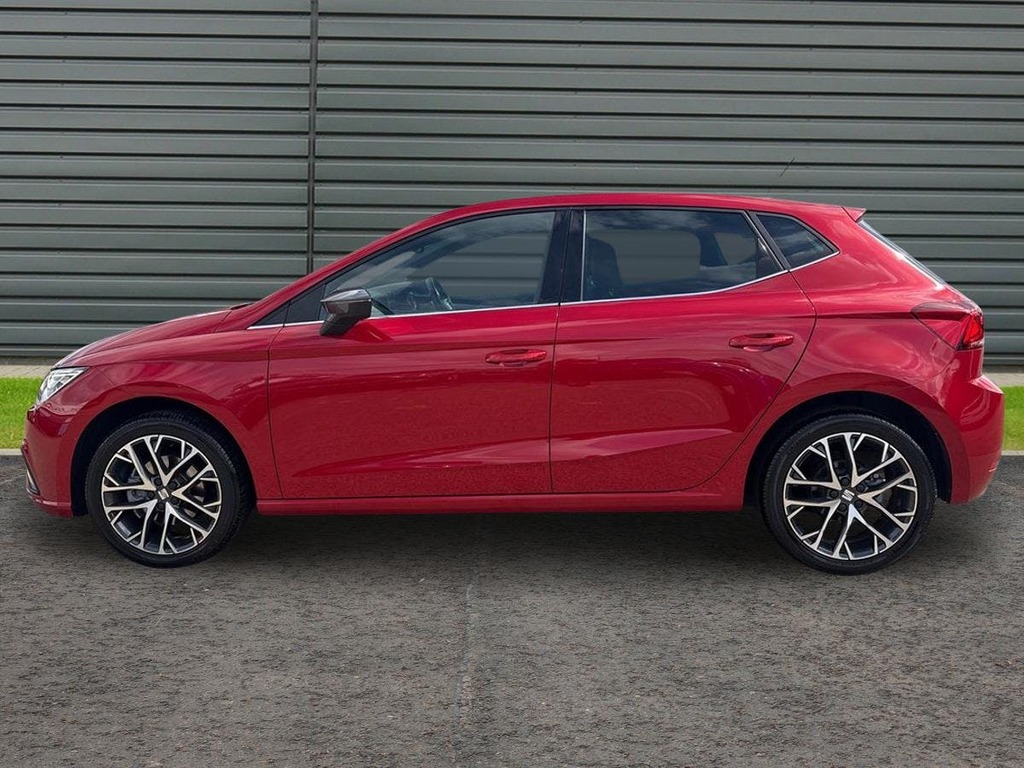 Seat Ibiza 1.0 Tsi Xcellence Hatchback Dsg YG25UZM Red #6