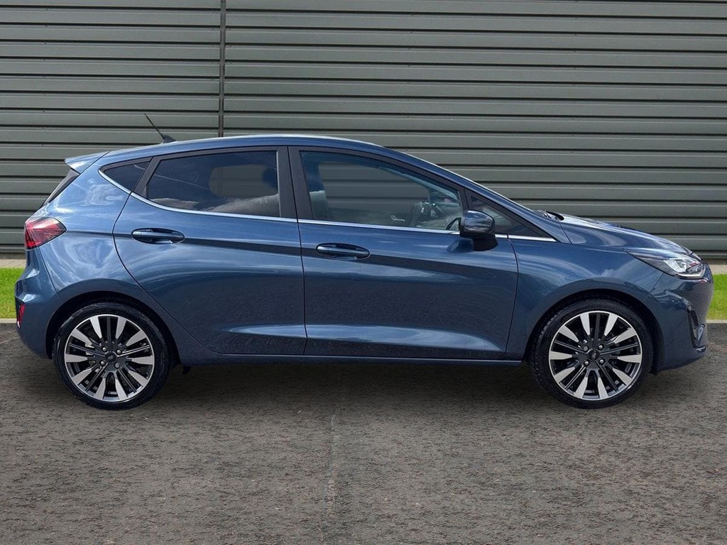 Ford Fiesta 1.0T Ecoboost Mhev Titanium X Hatchback AR23EKB Blue #2